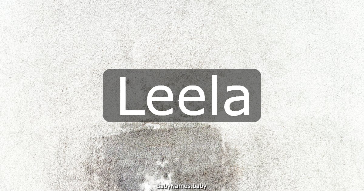 Leela