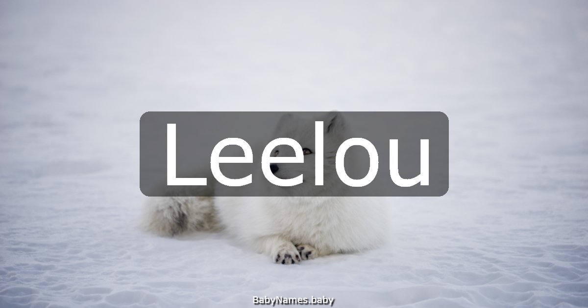 Leelou
