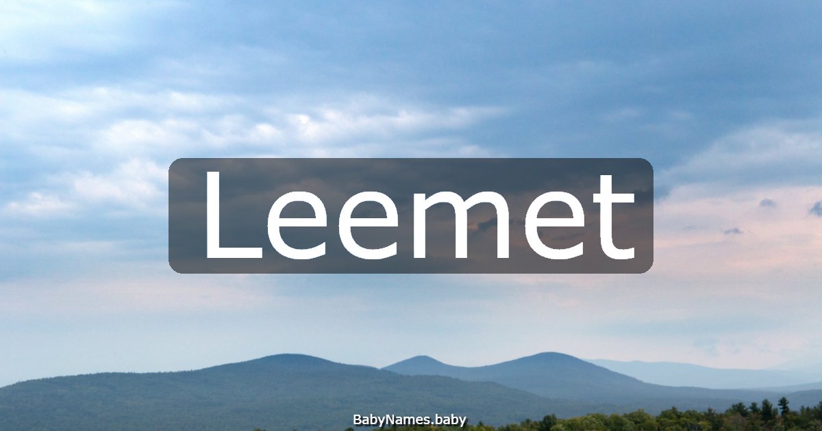 Leemet