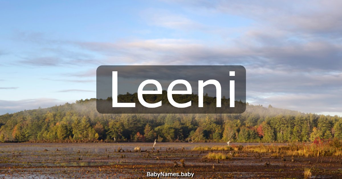 Leeni