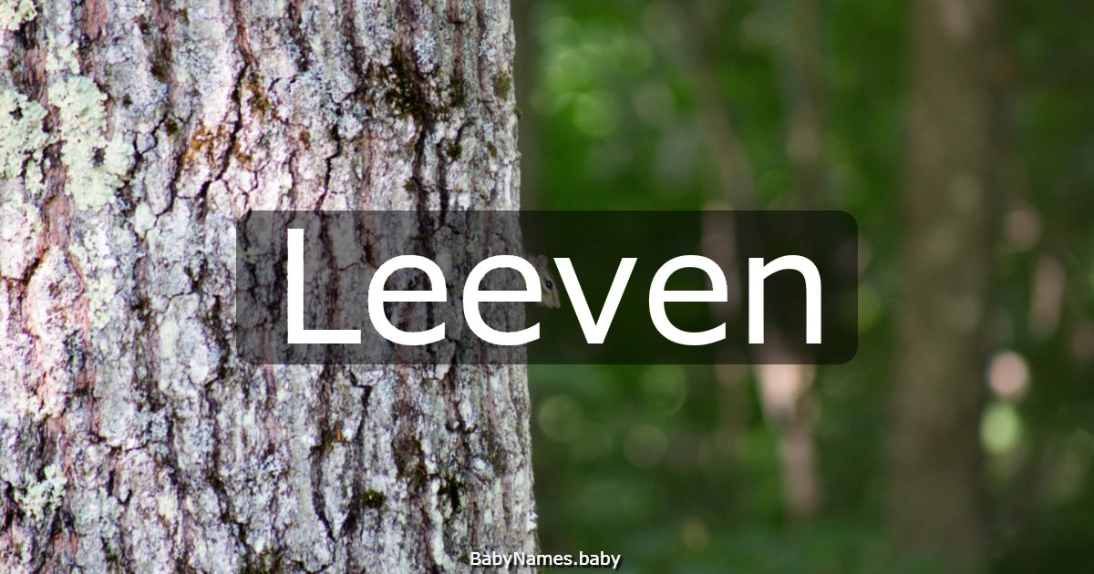 Leeven