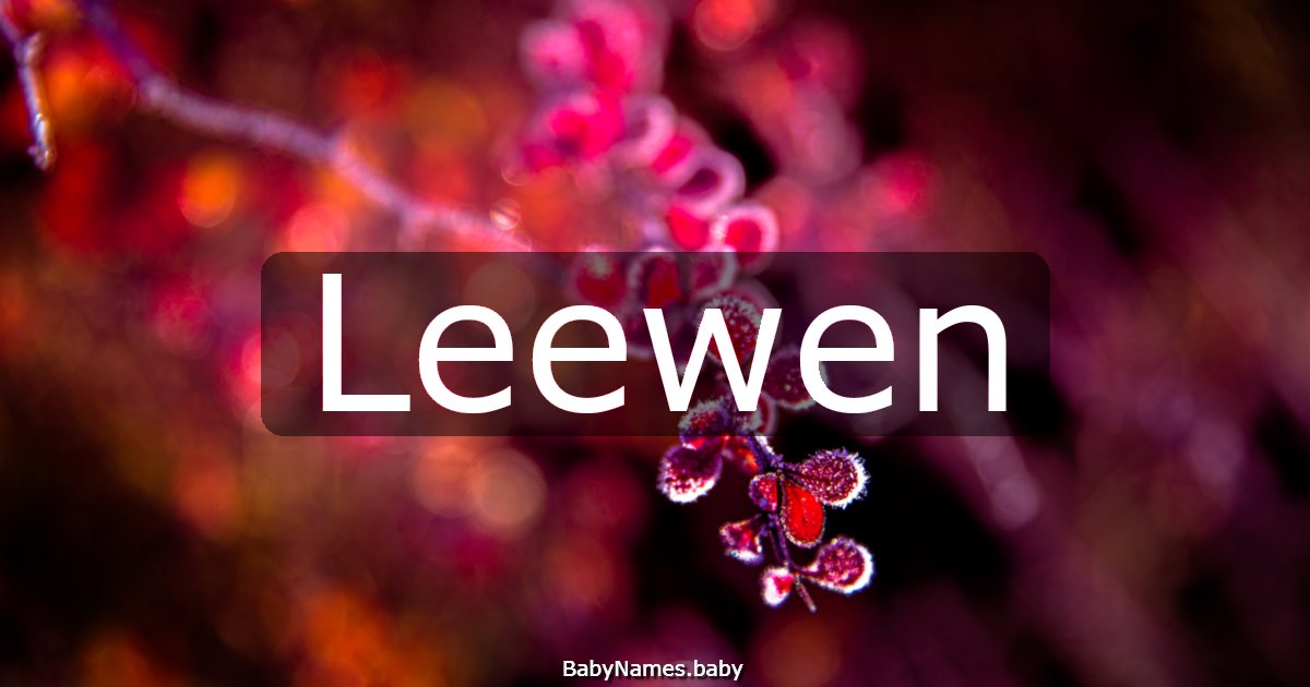 Leewen