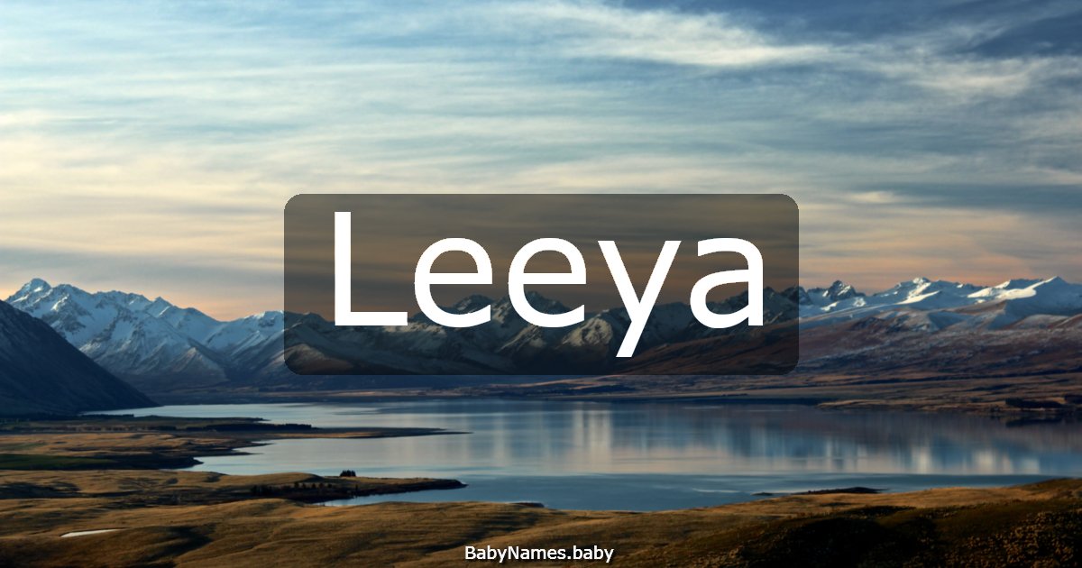 Leeya