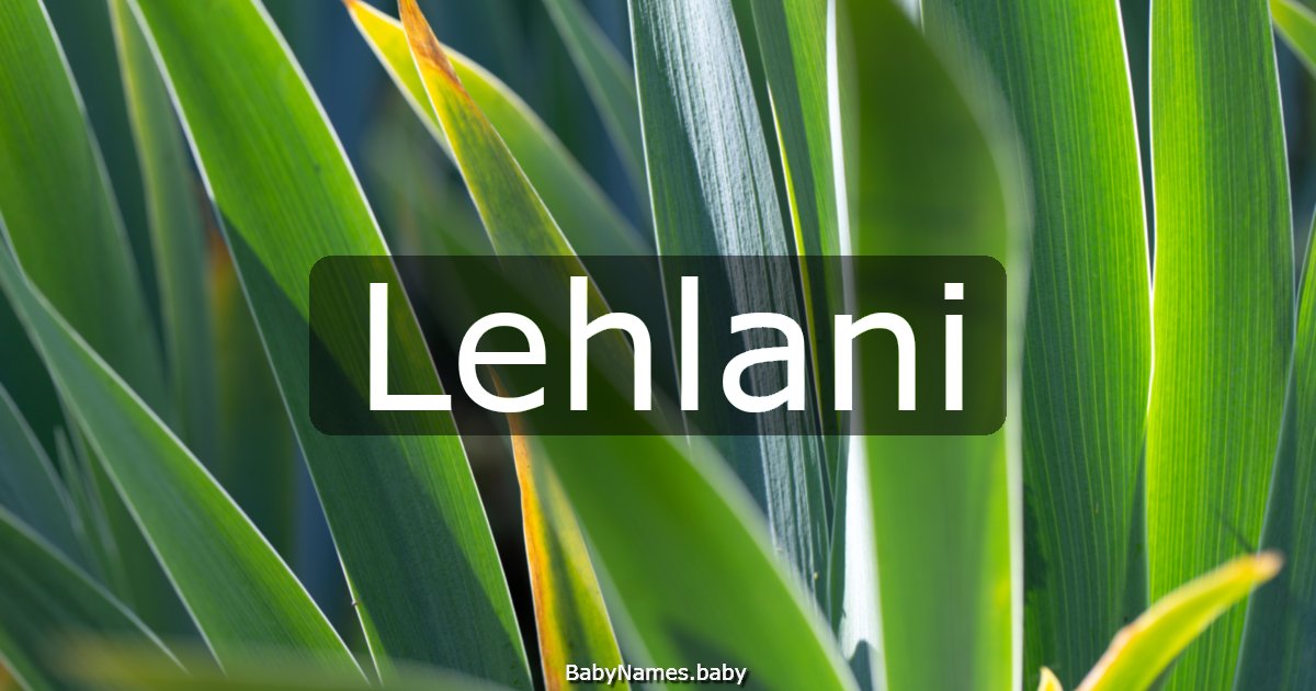 Lehlani