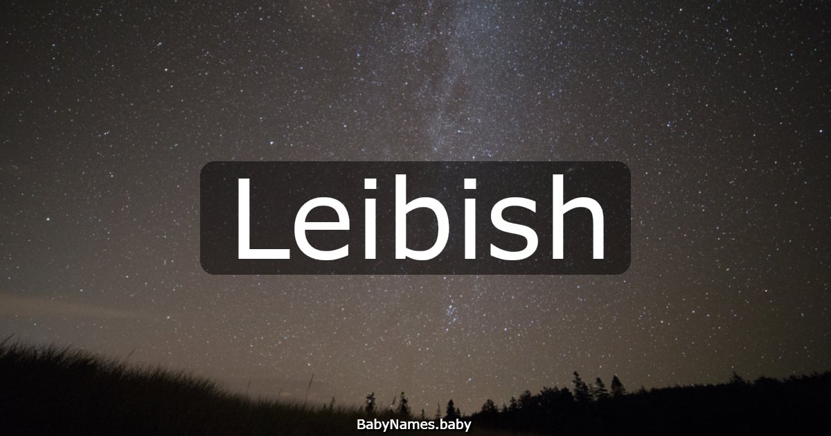 Leibish