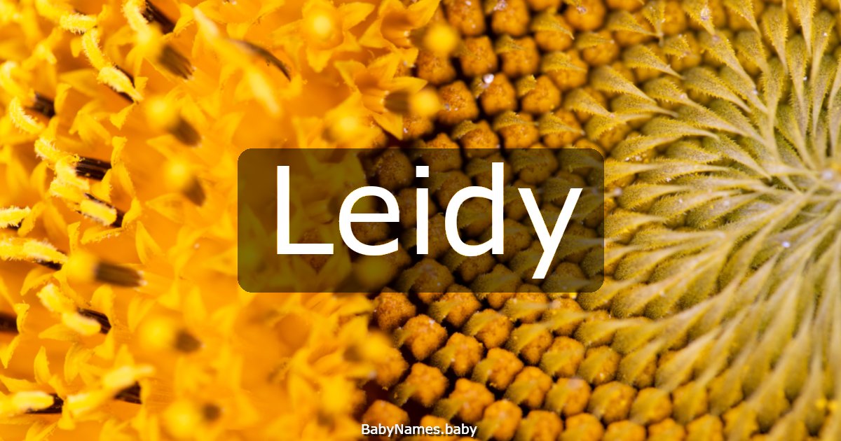 Leidy