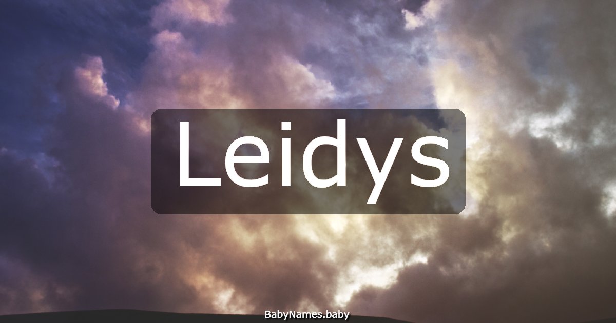 Leidys