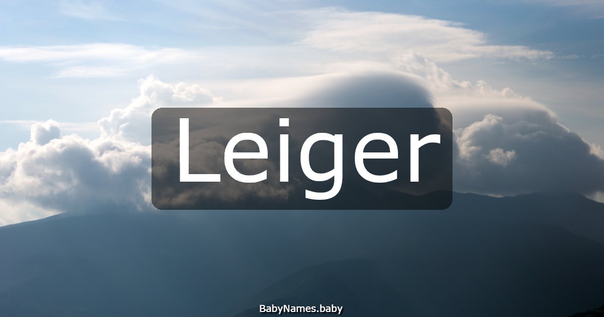 Leiger