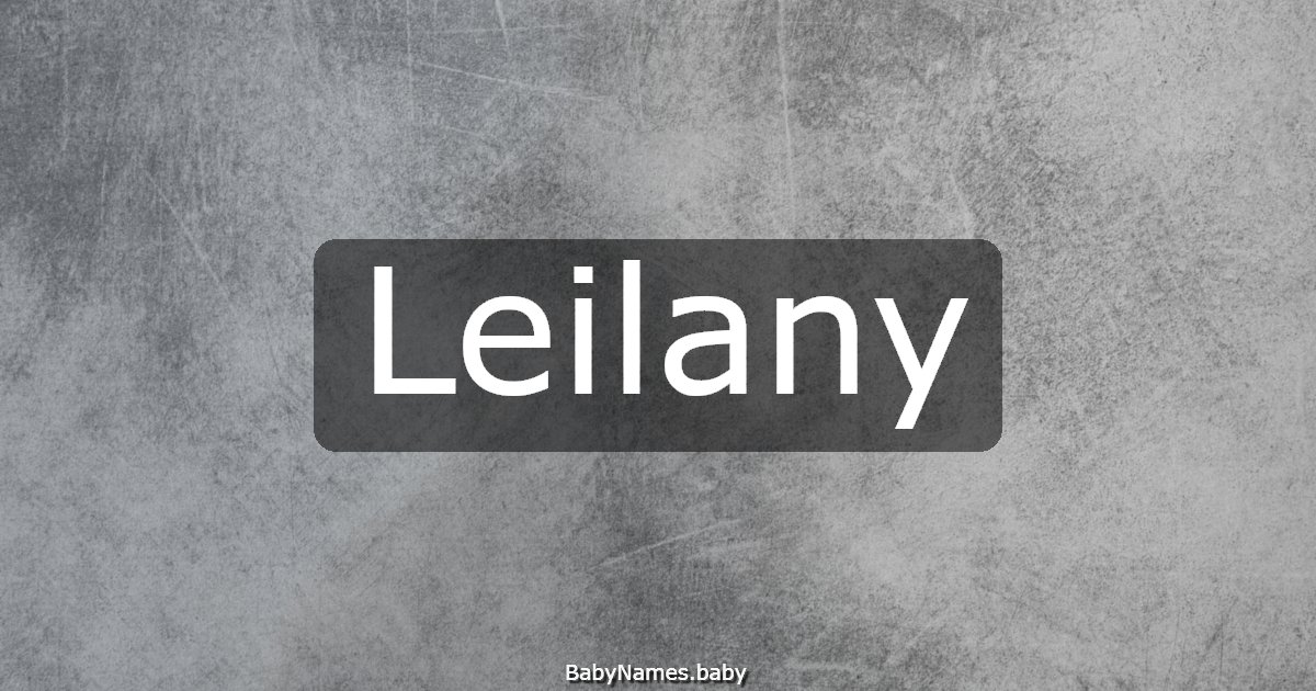 Leilany