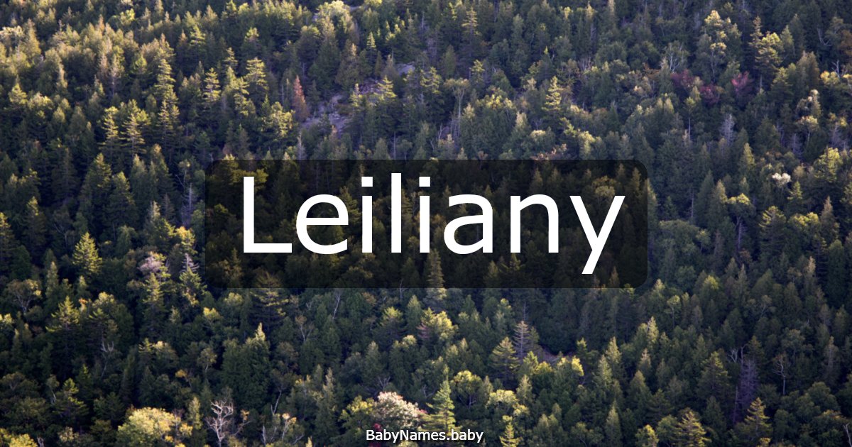 Leiliany