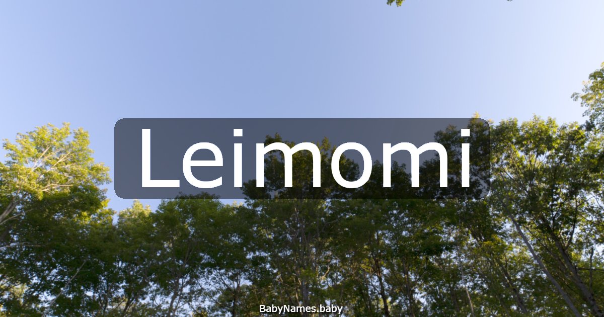 Leimomi