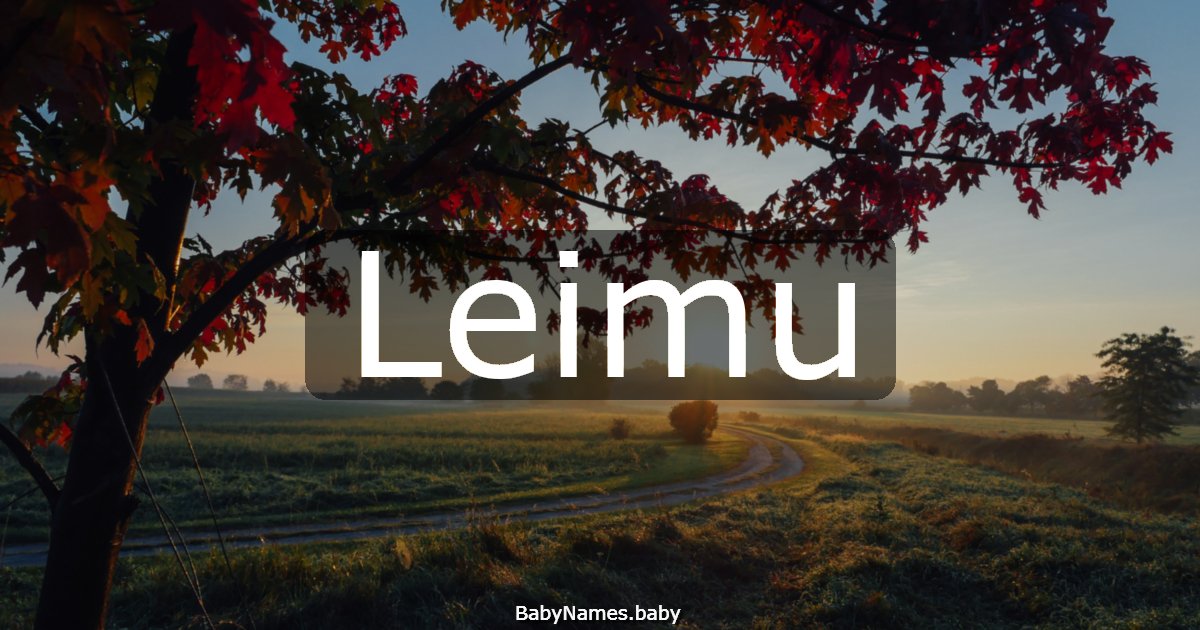 Leimu