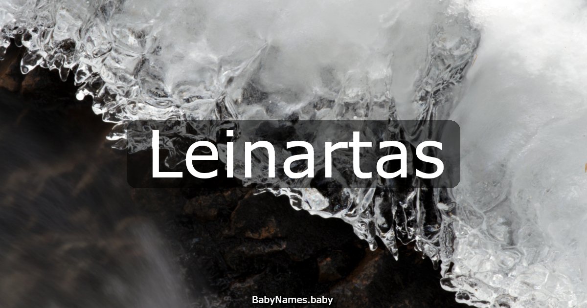 Leinartas