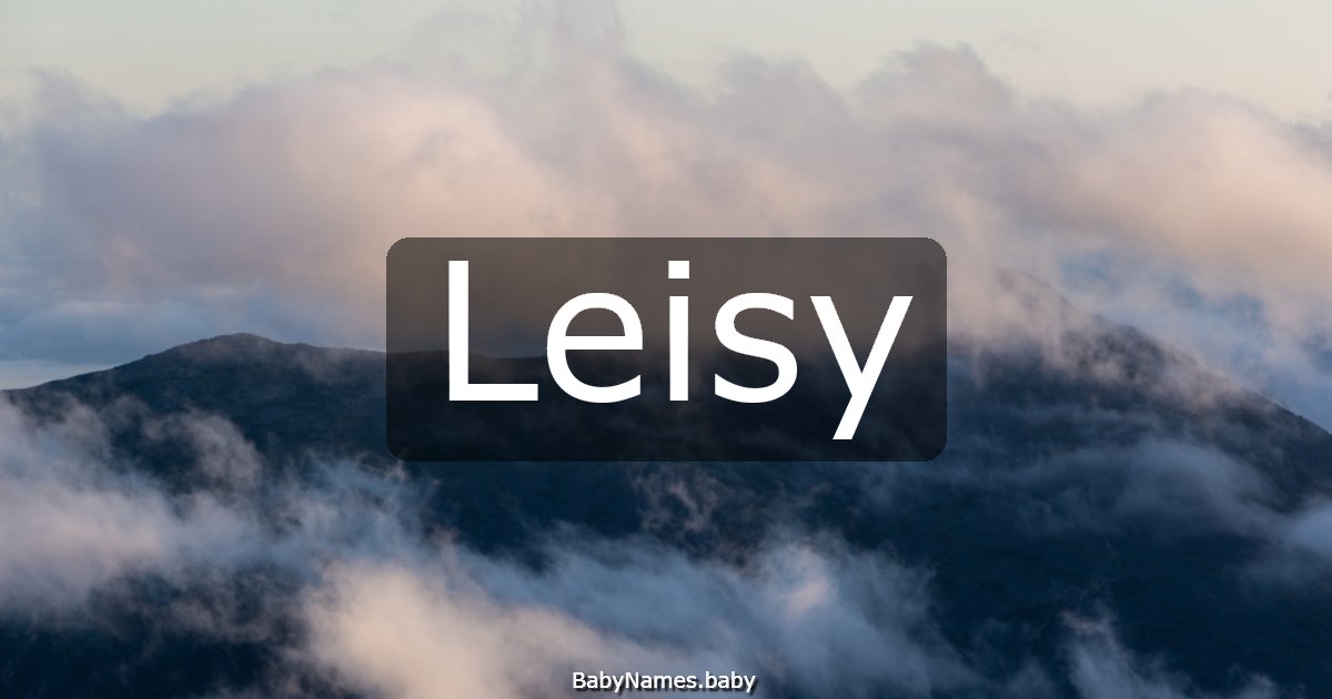 Leisy
