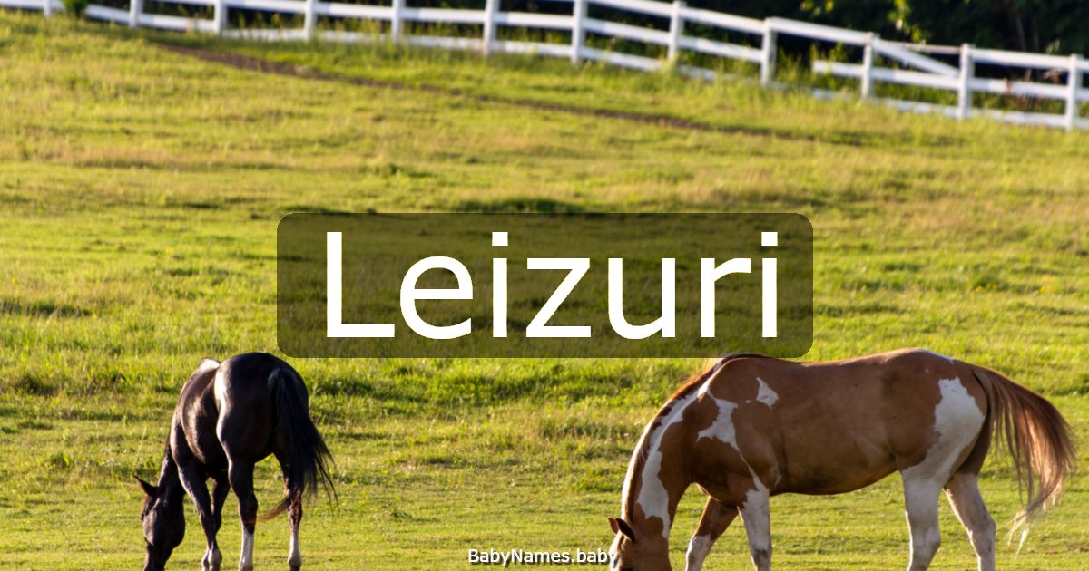 Leizuri