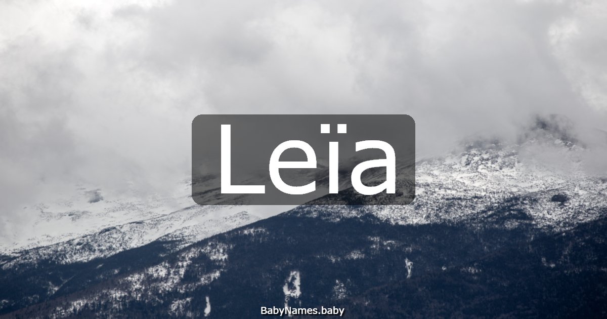 Leïa