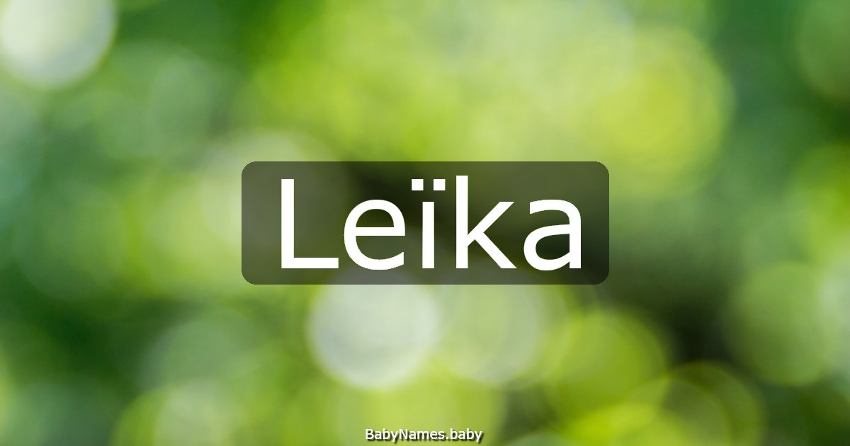 Leïka