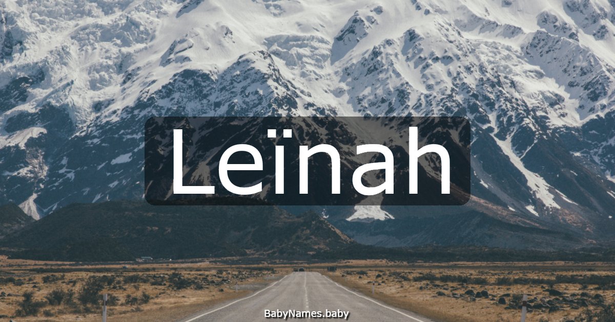 Leïnah