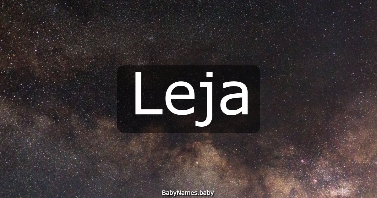 Leja