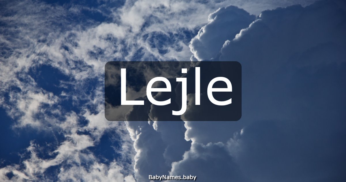 Lejle