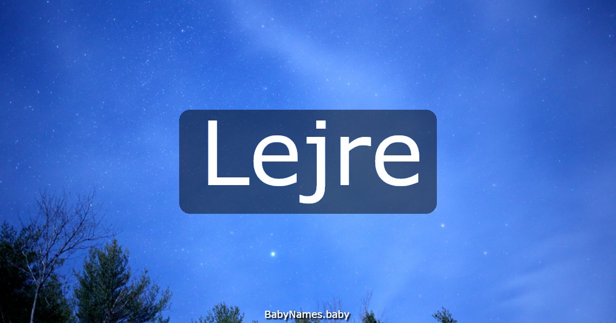 Lejre