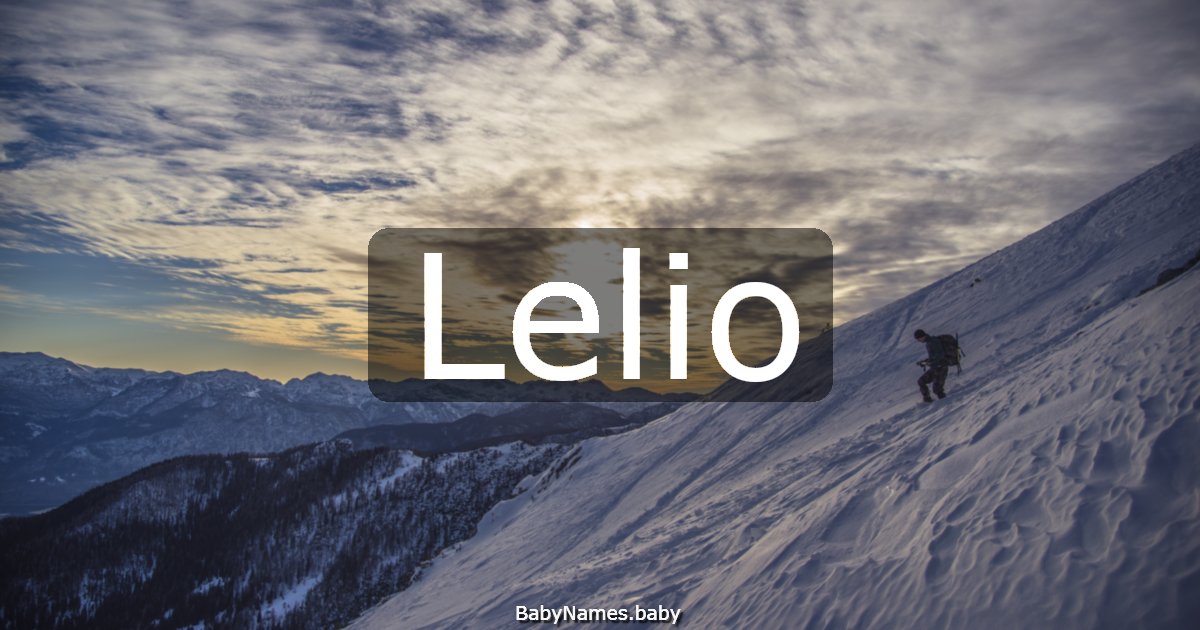 Lelio