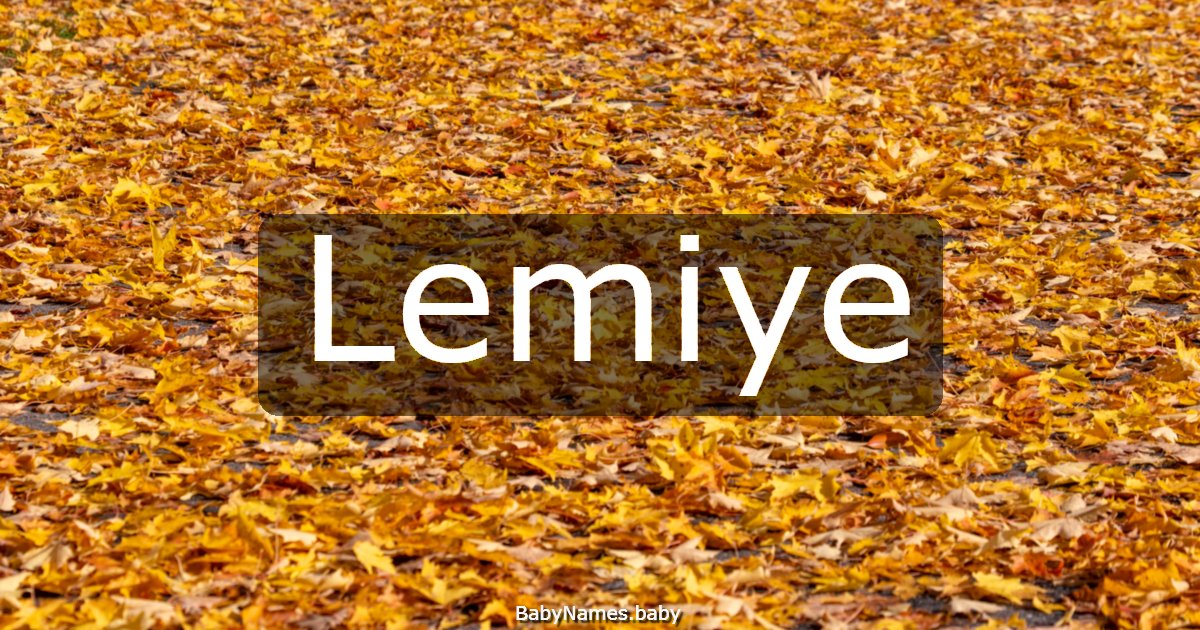 Lemiye