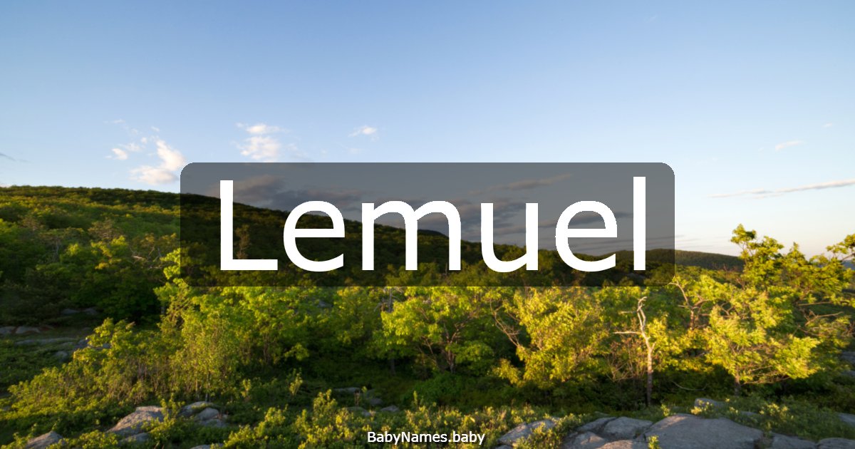 Lemuel