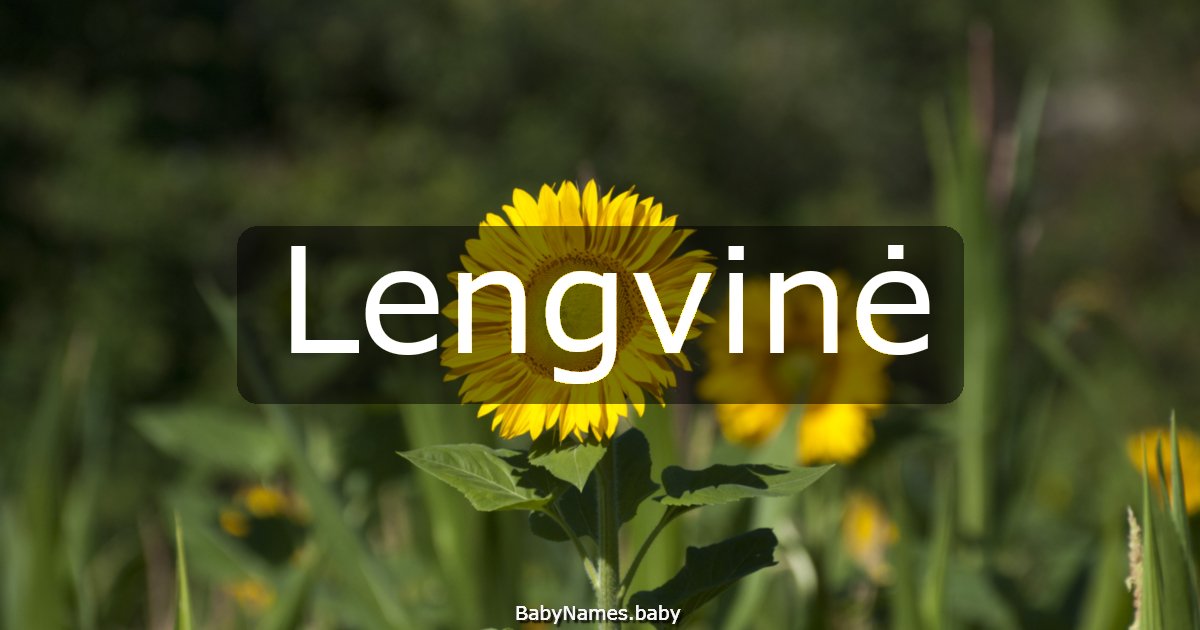 Lengvinė