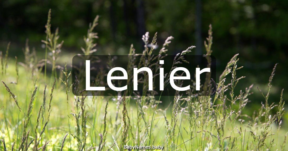 Lenier