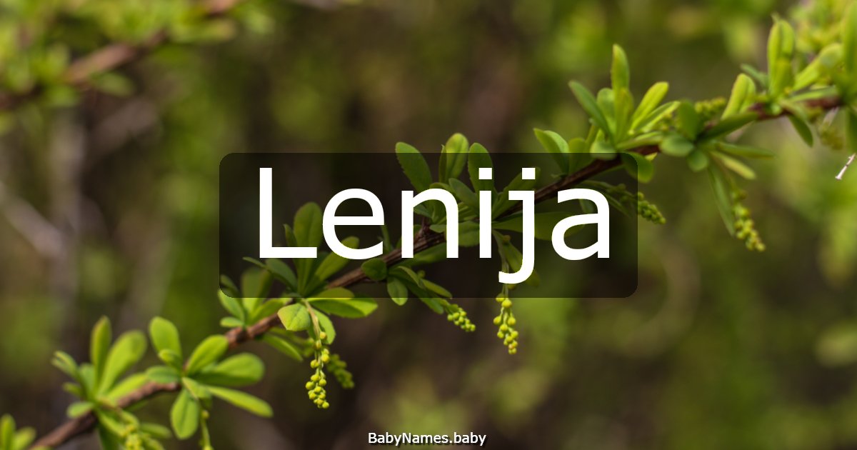 Lenija