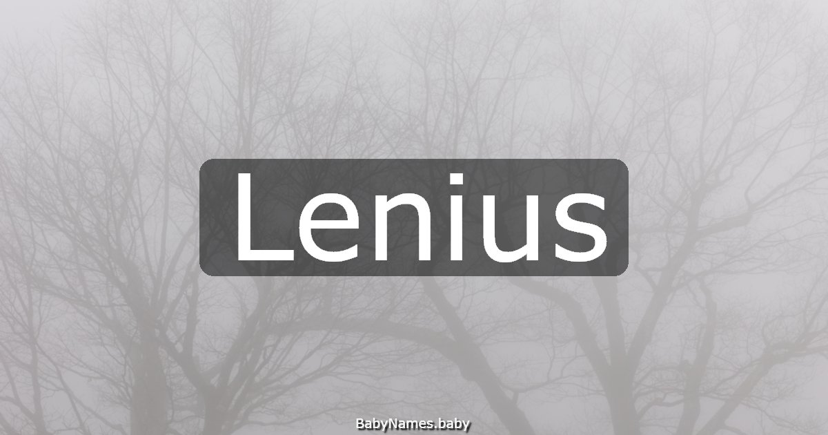 Lenius