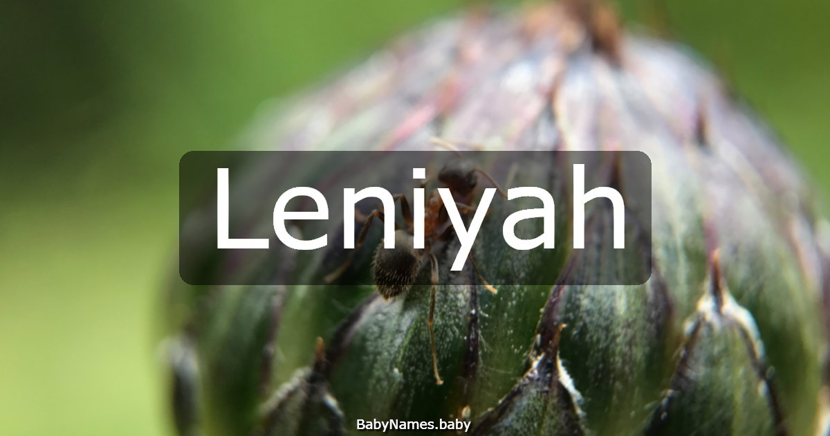 Leniyah