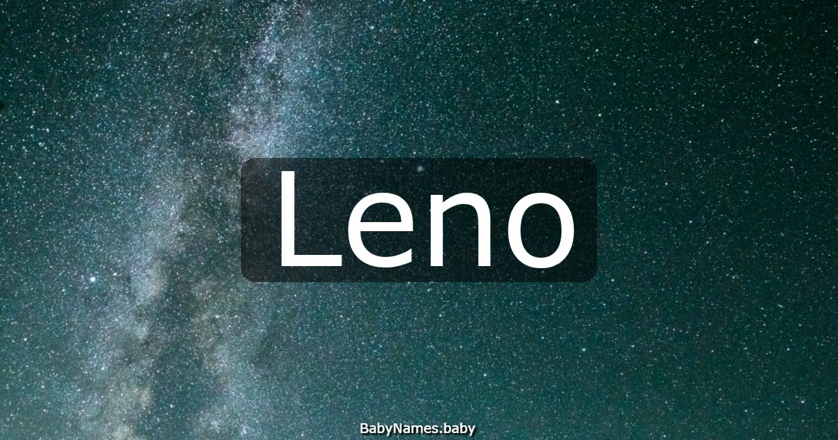 Leno