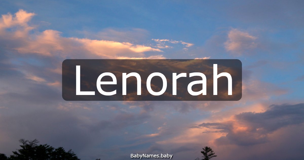 Lenorah