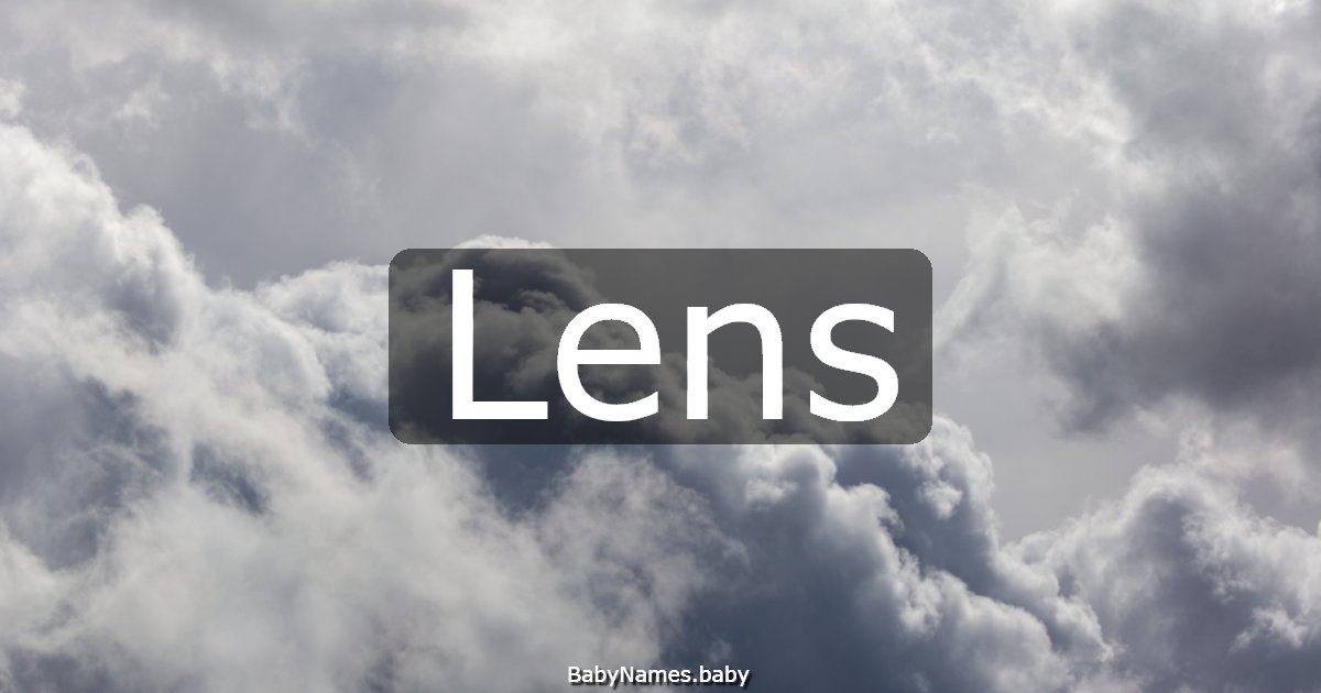 Lens