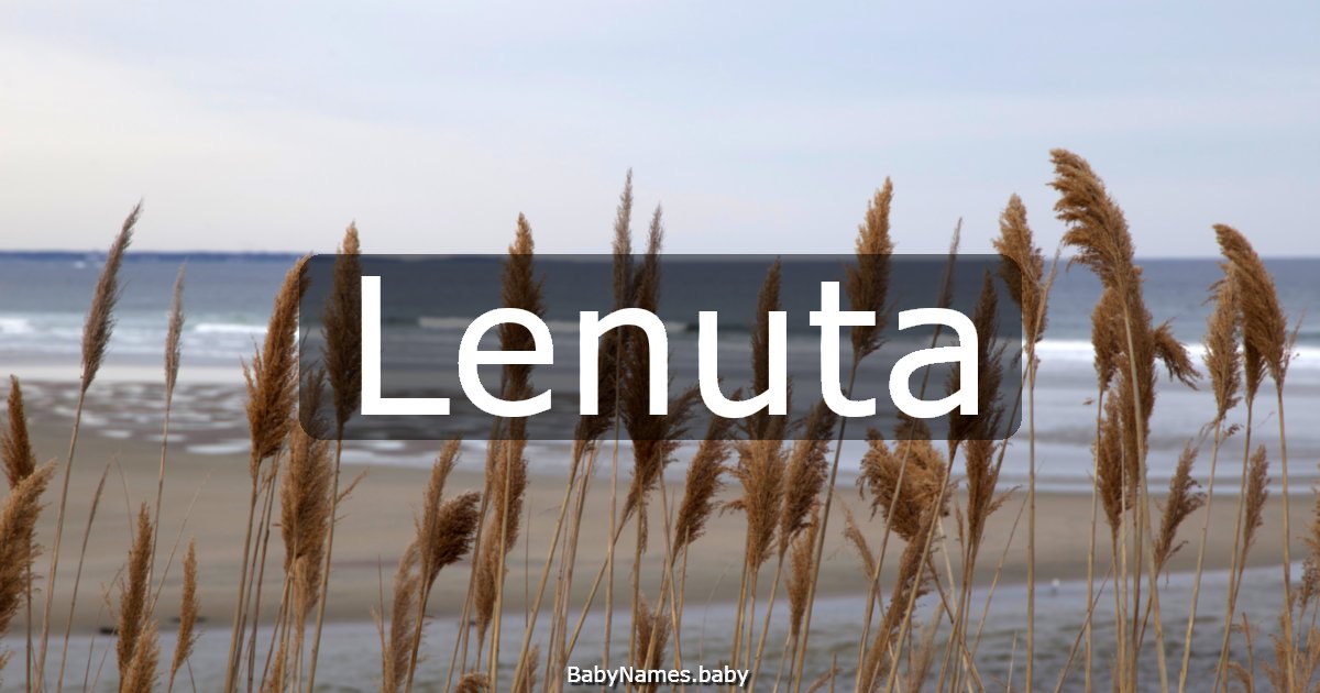 Lenuta
