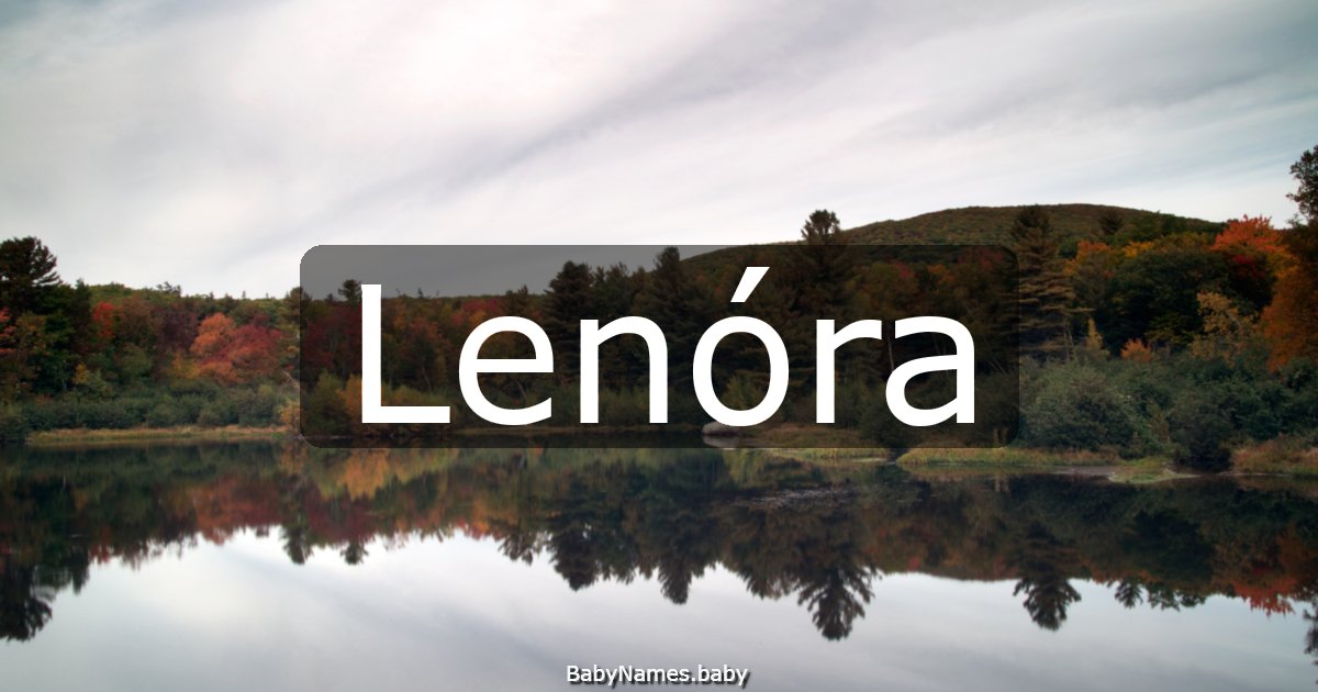 Lenóra