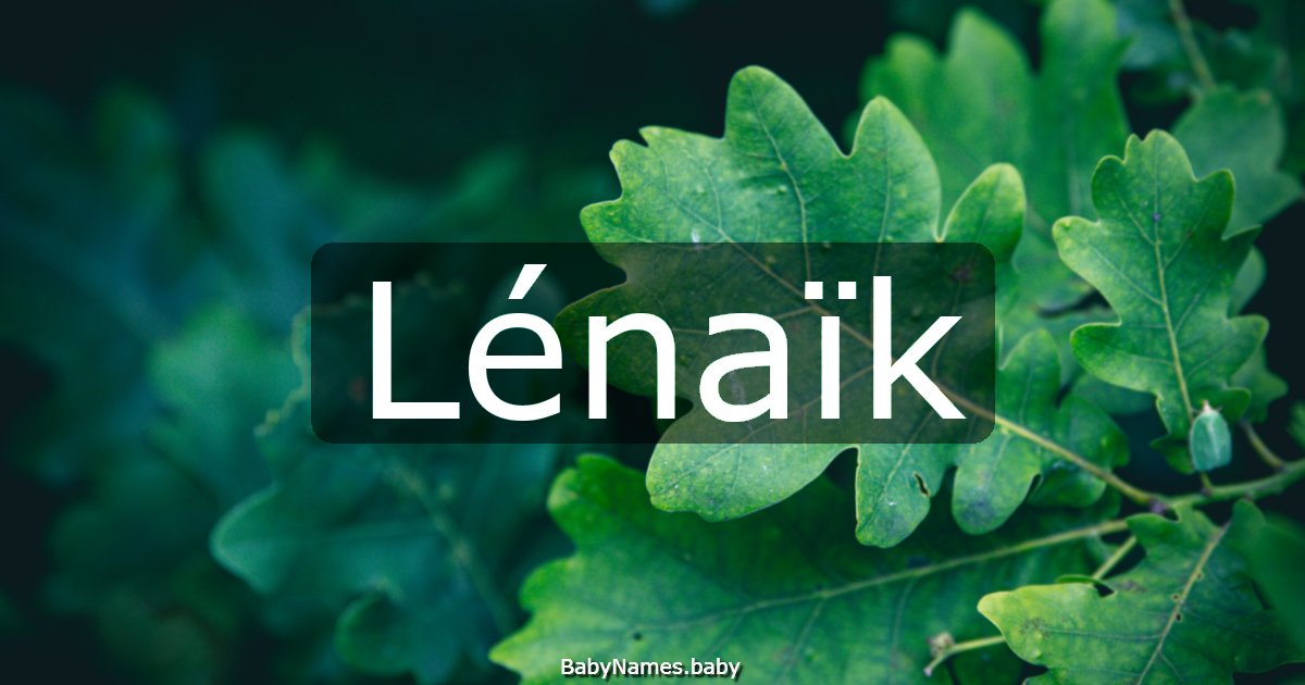 Lénaïk