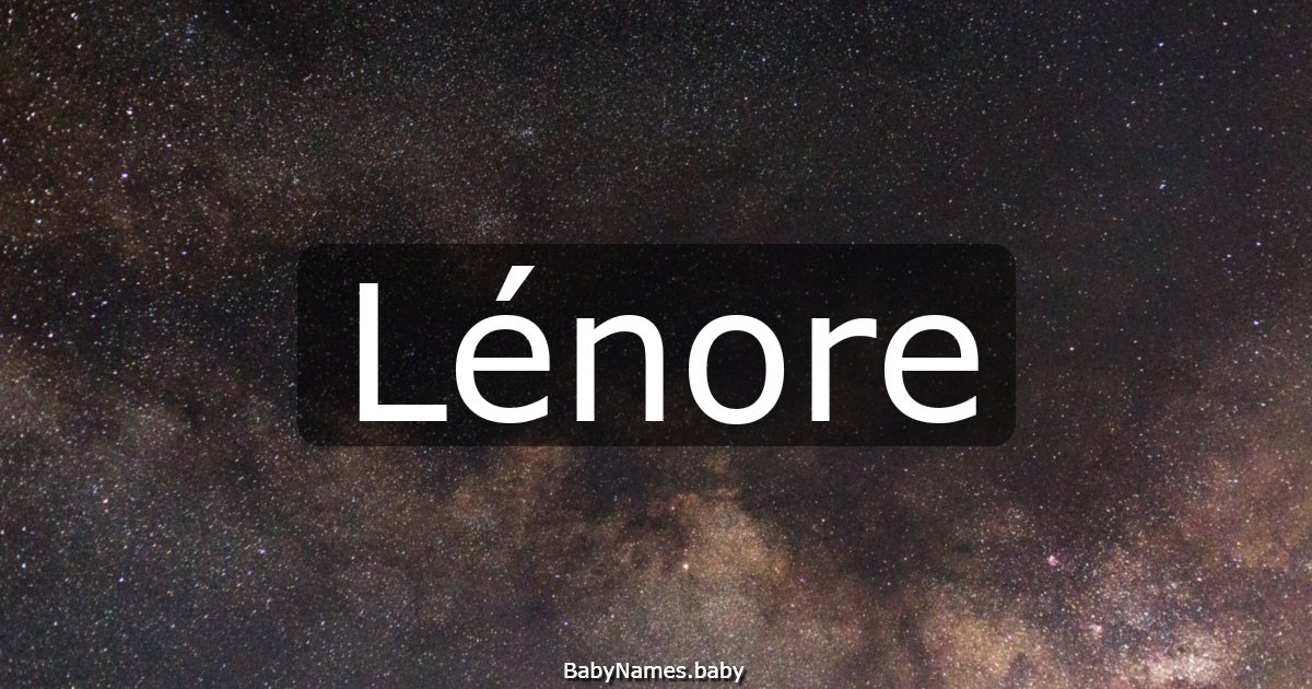 Lénore