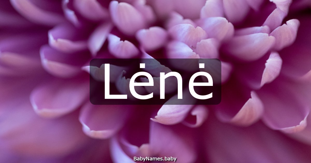 Lėnė