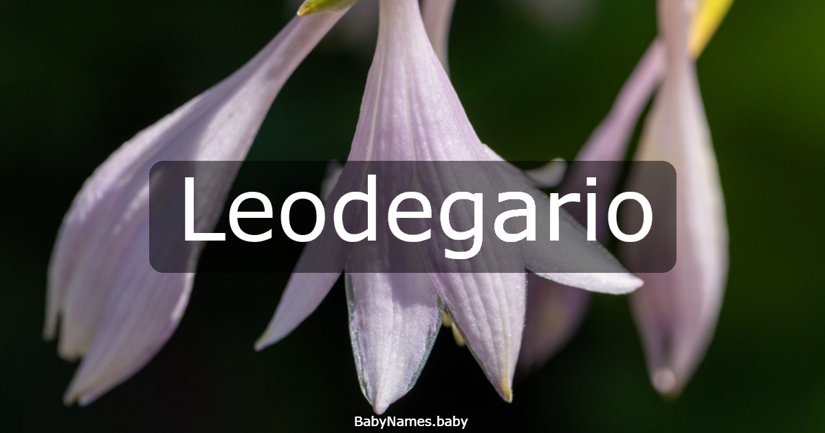 Leodegario