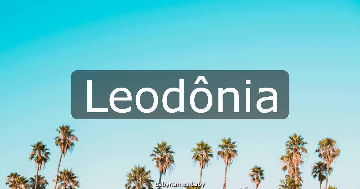Leodônia