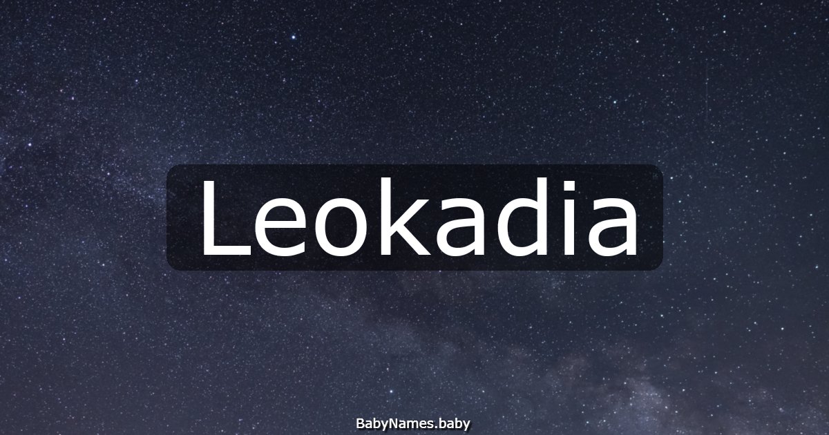 Leokadia