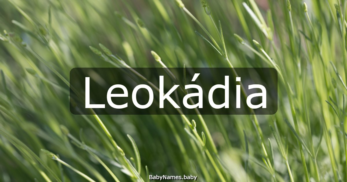 Leokádia