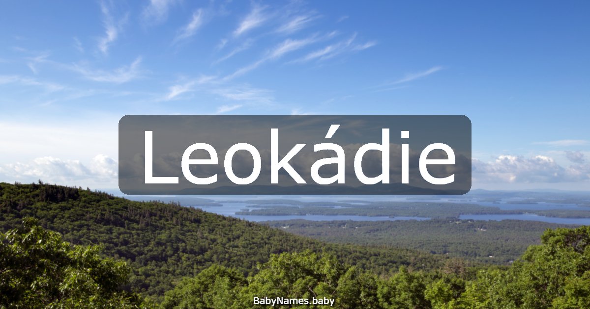 Leokádie