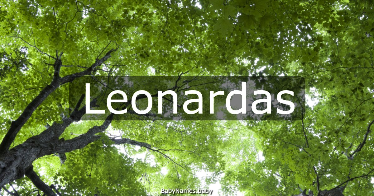 Leonardas