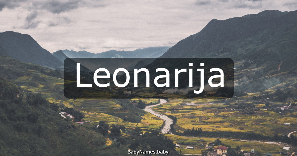 Leonarija