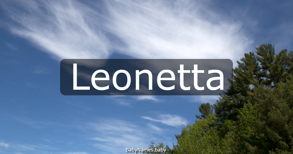 Leonetta
