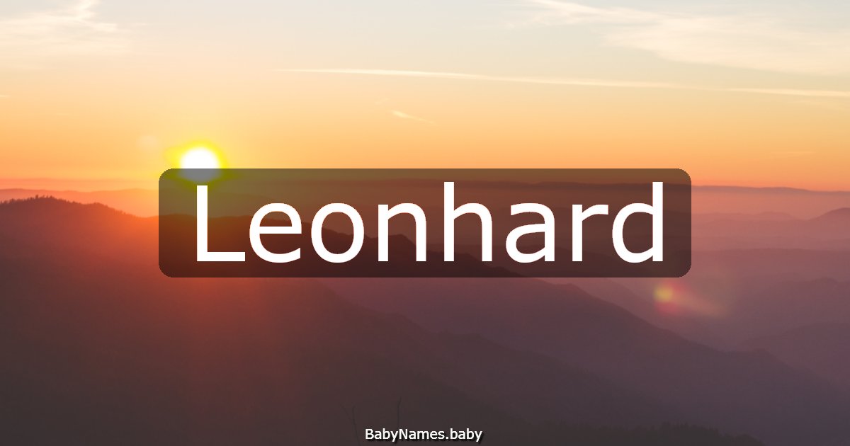 Leonhard